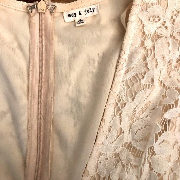 White Lace Romper - Picture 6 of 7